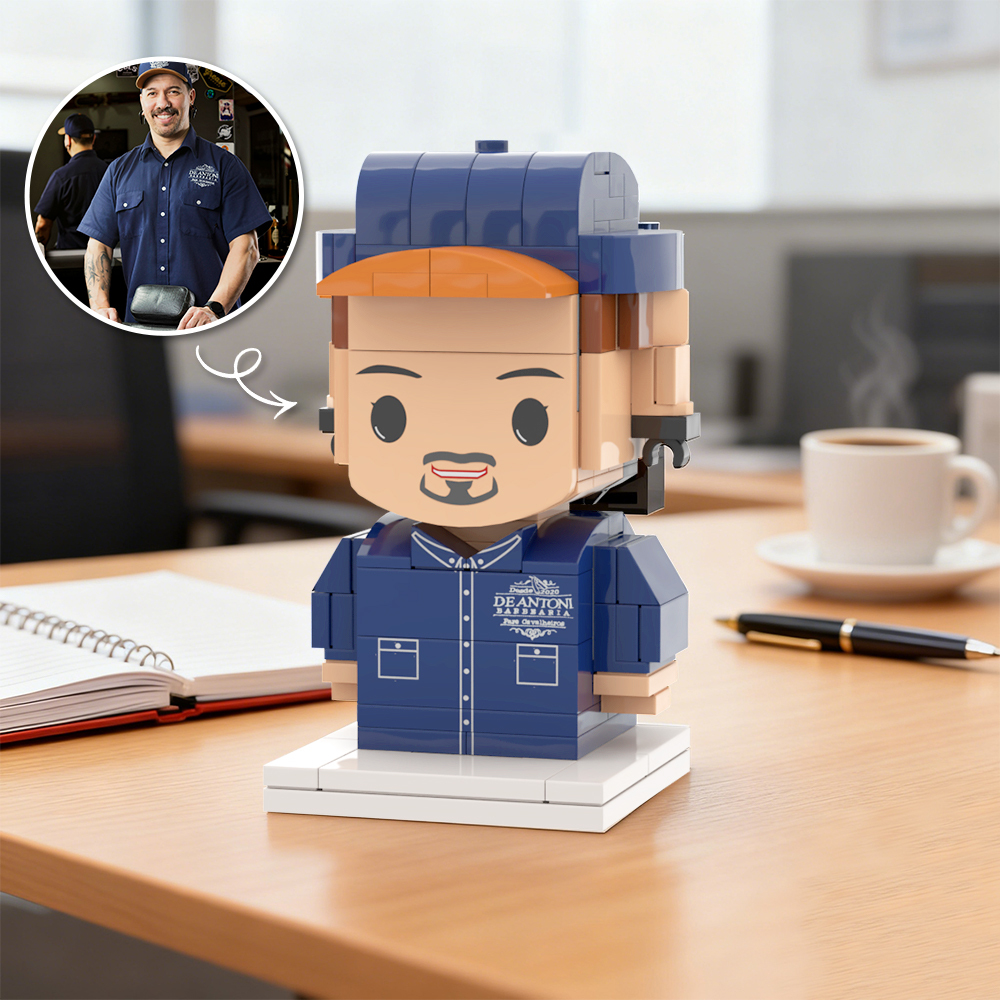 Personalisierte Ziegelfiguren, Perfektes Arbeitsgeschenk Für Sie/ihn - 