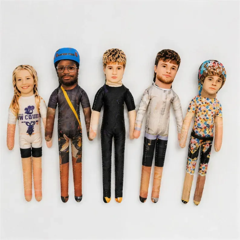 Custom Mini Me Doll with Poseable Body – Custom Talking Dolls Gifts for Friends Custom Ugly Dolls Custom Photo Plush Toys