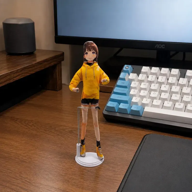 Custom Mini Me Doll with Poseable Body – Custom Talking Dolls Gifts for Friends Custom Ugly Dolls Custom Photo Plush Toys