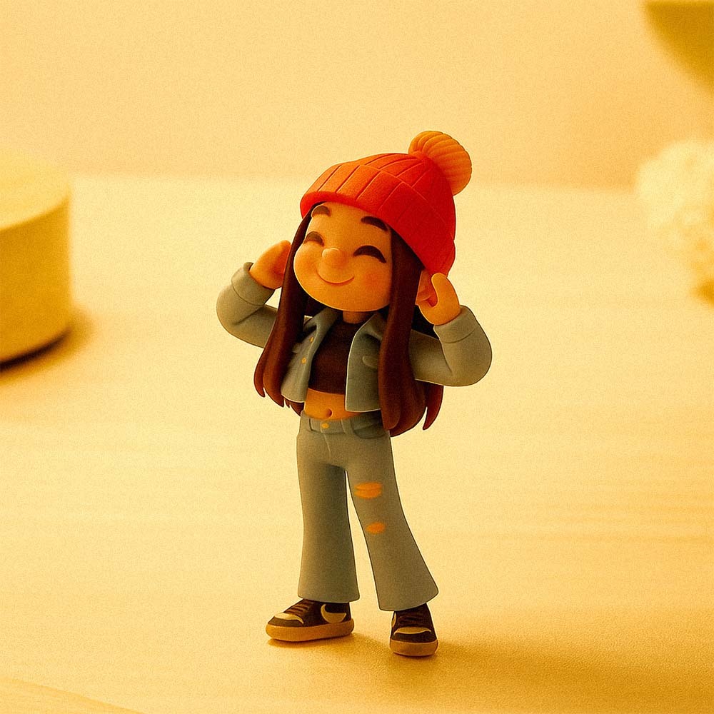 Custom 3D Action Figure from Your Photo Personalized Toy Figure Unique & Memorable Gift for Lovers, Boyfriends, Girlfriends - MyJigsawPuzzleAu