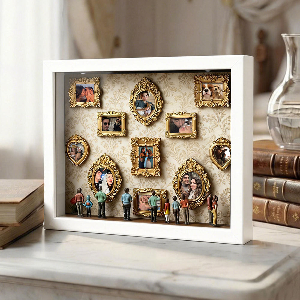 Museum of Us Frame Personalized Couples Gift for Her Cute Miniature Museum Gifts Meaningful Gift Valentine's Day Anniversary Gift - MyJigsawPuzzleAu