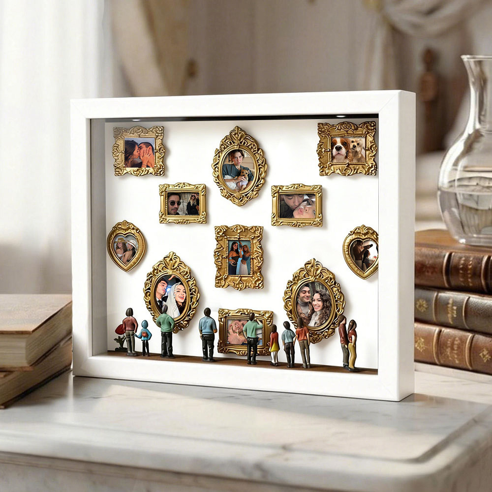 Museum of Us Frame Personalized Couples Gift for Her Cute Miniature Museum Gifts Meaningful Gift Valentine's Day Anniversary Gift - MyJigsawPuzzleAu