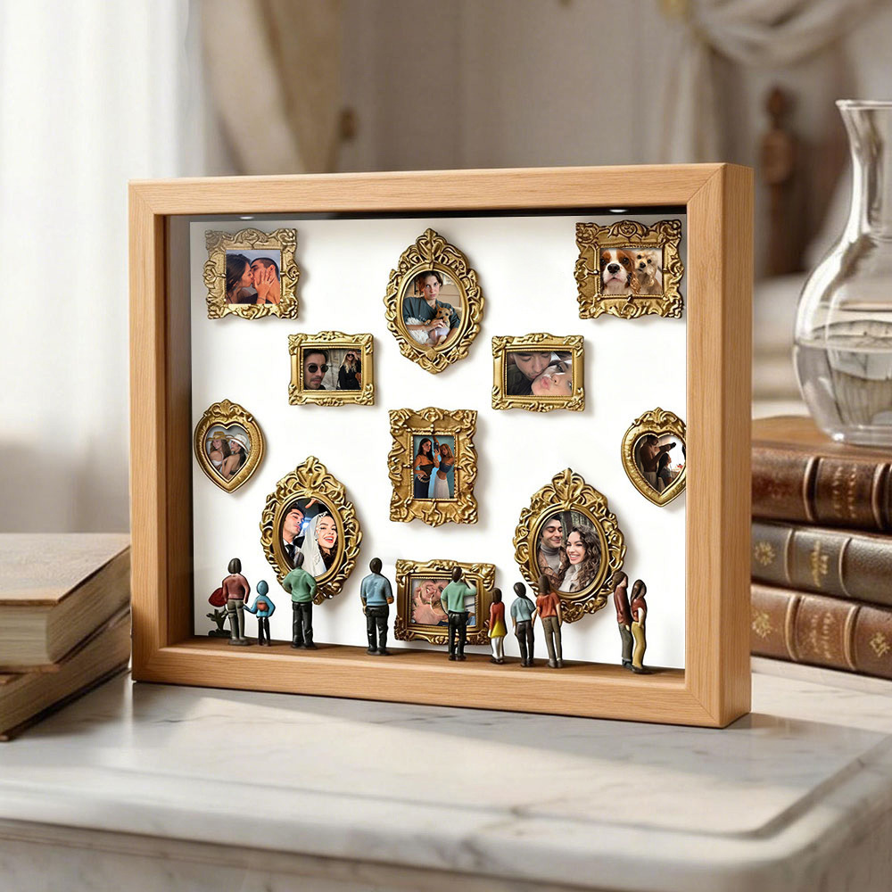 Museum of Us Frame Personalized Couples Gift for Her Cute Miniature Museum Gifts Meaningful Gift Valentine's Day Anniversary Gift - MyJigsawPuzzleAu