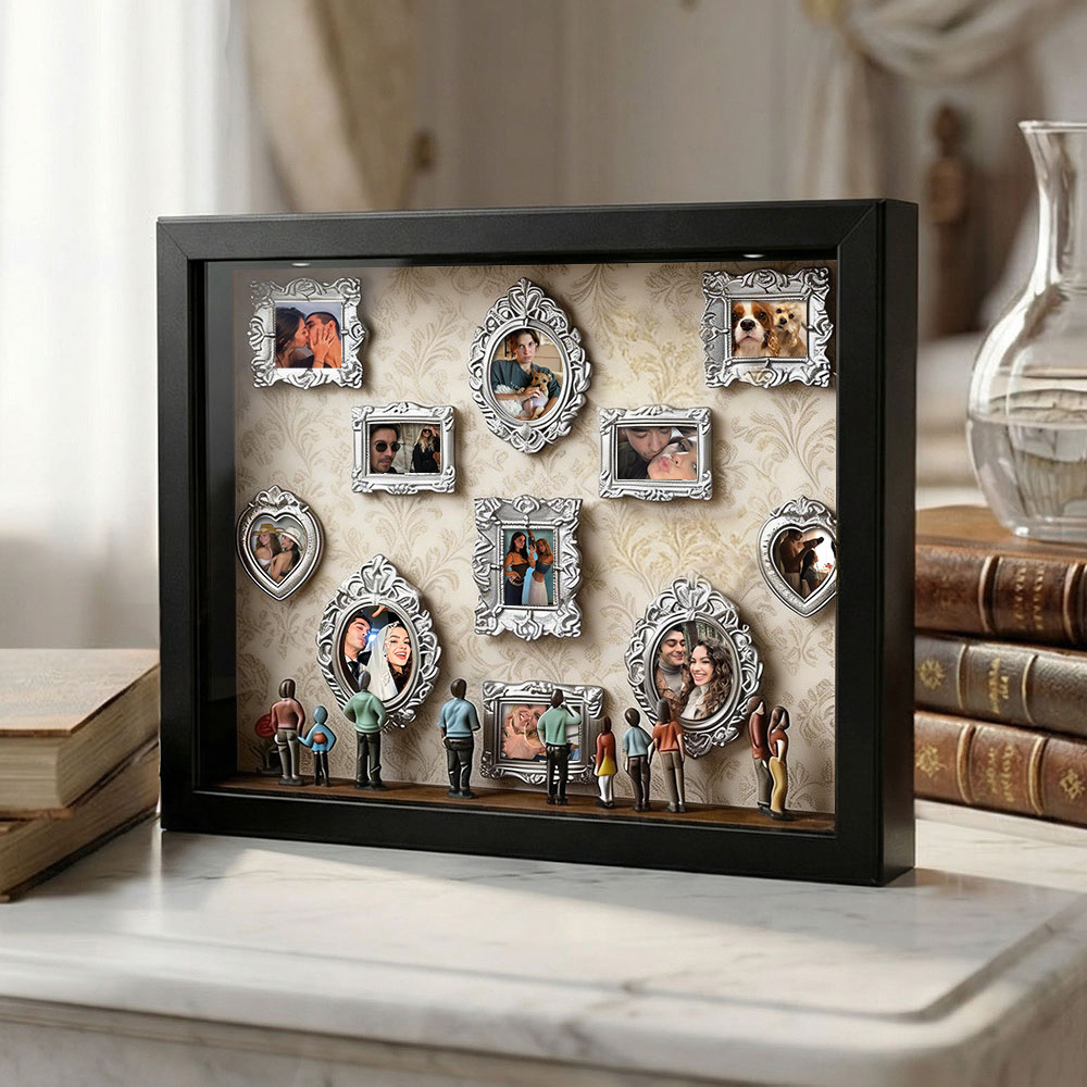 Museum of Us Frame Personalized Couples Gift for Her Cute Miniature Museum Gifts Meaningful Gift Valentine's Day Anniversary Gift - MyJigsawPuzzleAu