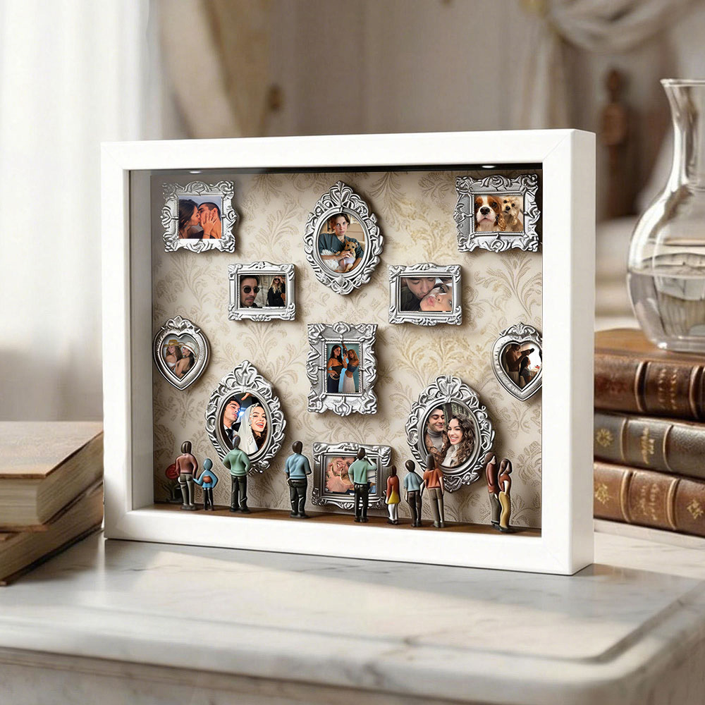 Museum of Us Frame Personalized Couples Gift for Her Cute Miniature Museum Gifts Meaningful Gift Valentine's Day Anniversary Gift - MyJigsawPuzzleAu