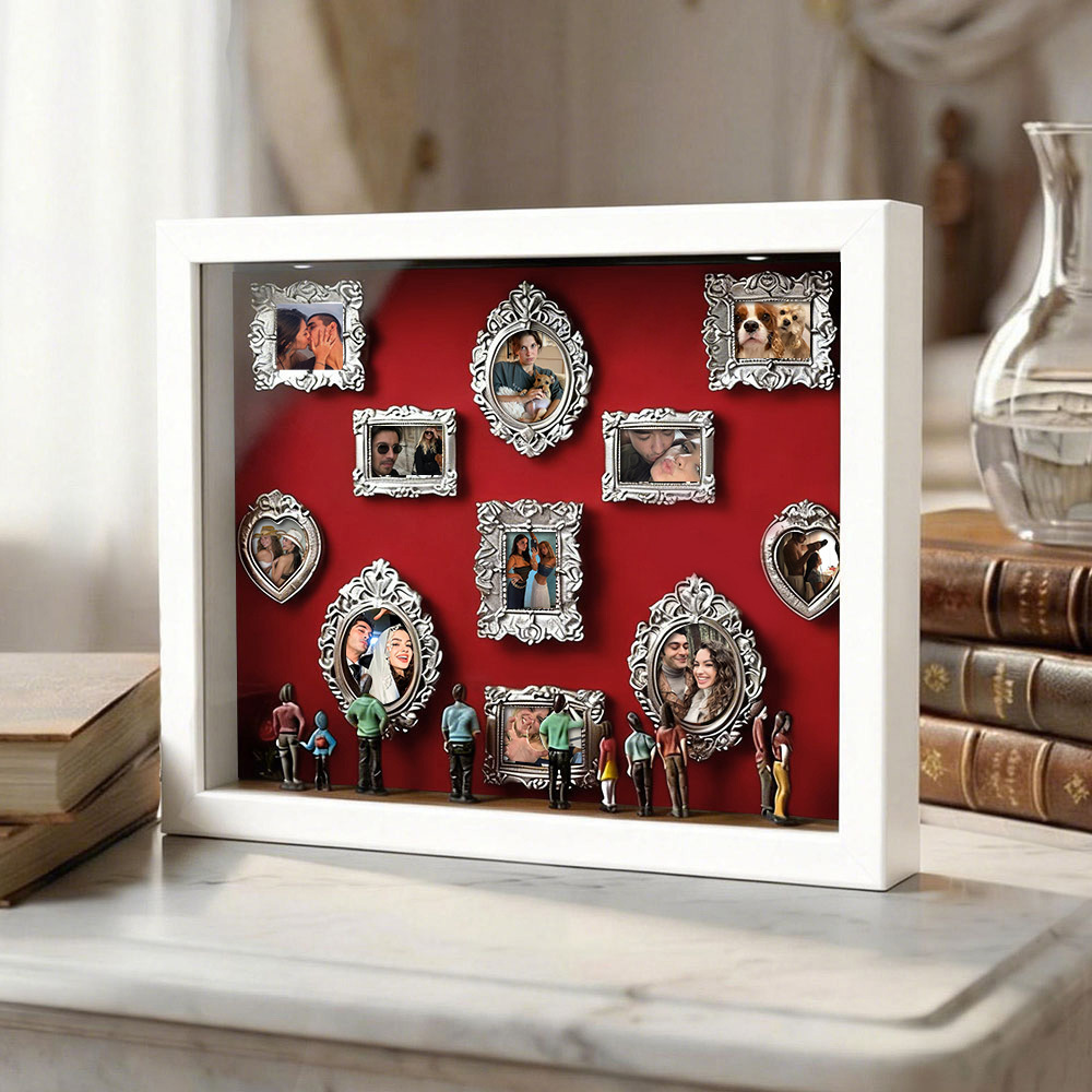 Museum of Us Frame Personalized Couples Gift for Her Cute Miniature Museum Gifts Meaningful Gift Valentine's Day Anniversary Gift - MyJigsawPuzzleAu