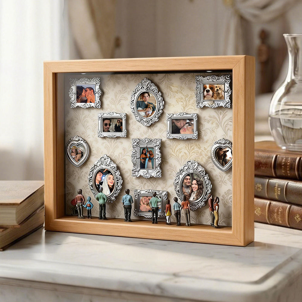 Museum of Us Frame Personalized Couples Gift for Her Cute Miniature Museum Gifts Meaningful Gift Valentine's Day Anniversary Gift - MyJigsawPuzzleAu