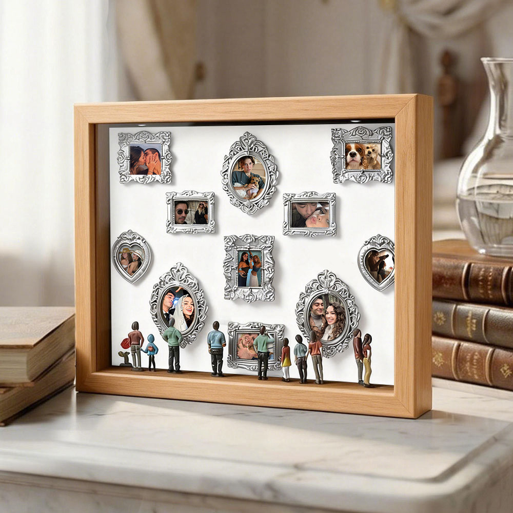 Museum of Us Frame Personalized Couples Gift for Her Cute Miniature Museum Gifts Meaningful Gift Valentine's Day Anniversary Gift - MyJigsawPuzzleAu