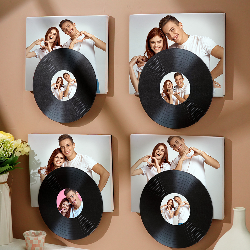 Personalised Couple Music Wall Art – Relive Your Love Story with a Photo & Song That Plays with Just One Click
