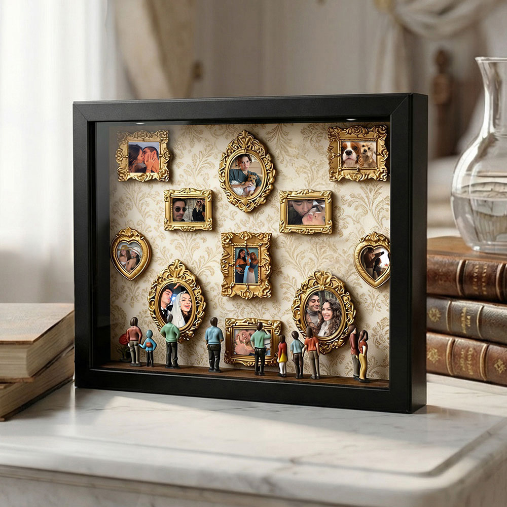 Museum of Us Frame Personalized Couples Gift for Her Cute Miniature Museum Gifts Meaningful Gift Valentine's Day Anniversary Gift - MyJigsawPuzzleAu