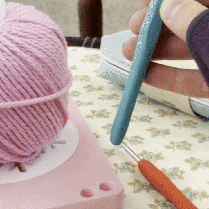 Crochet Caddy Organizer – Portable Yarn & Tool Tote with Removable Wrist Strap, Smooth Tension - MyJigsawPuzzleAu