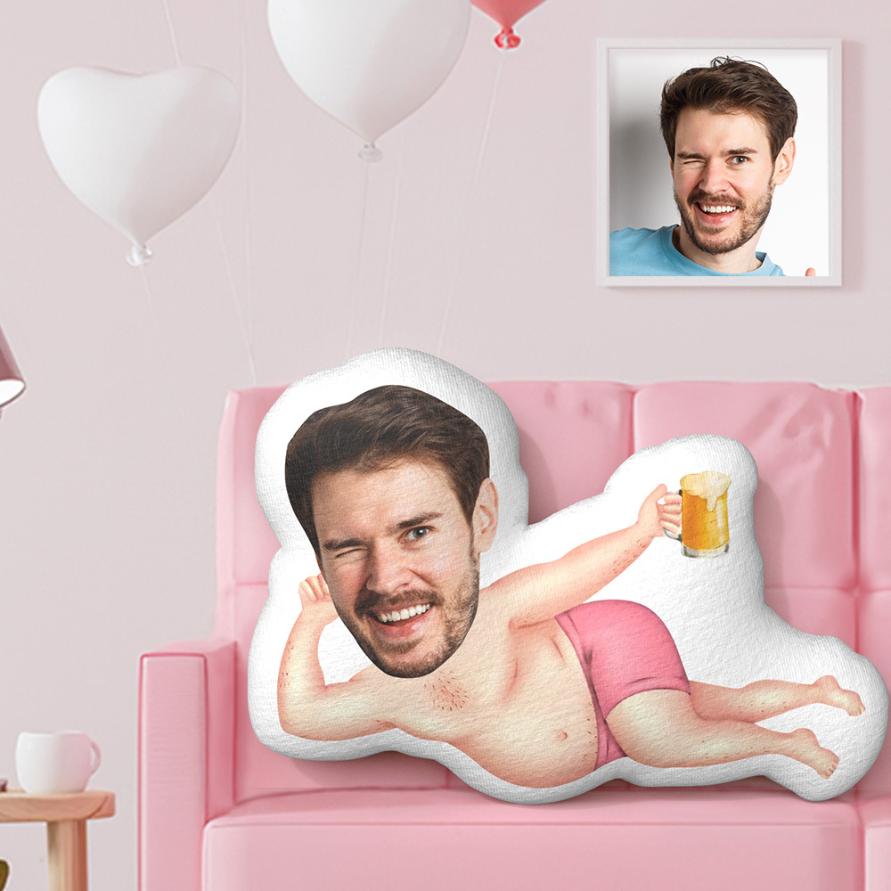 My Face Doll Custom Dolls Personalized Photo Pillow MiniMe Doll Valentine's Day Gift