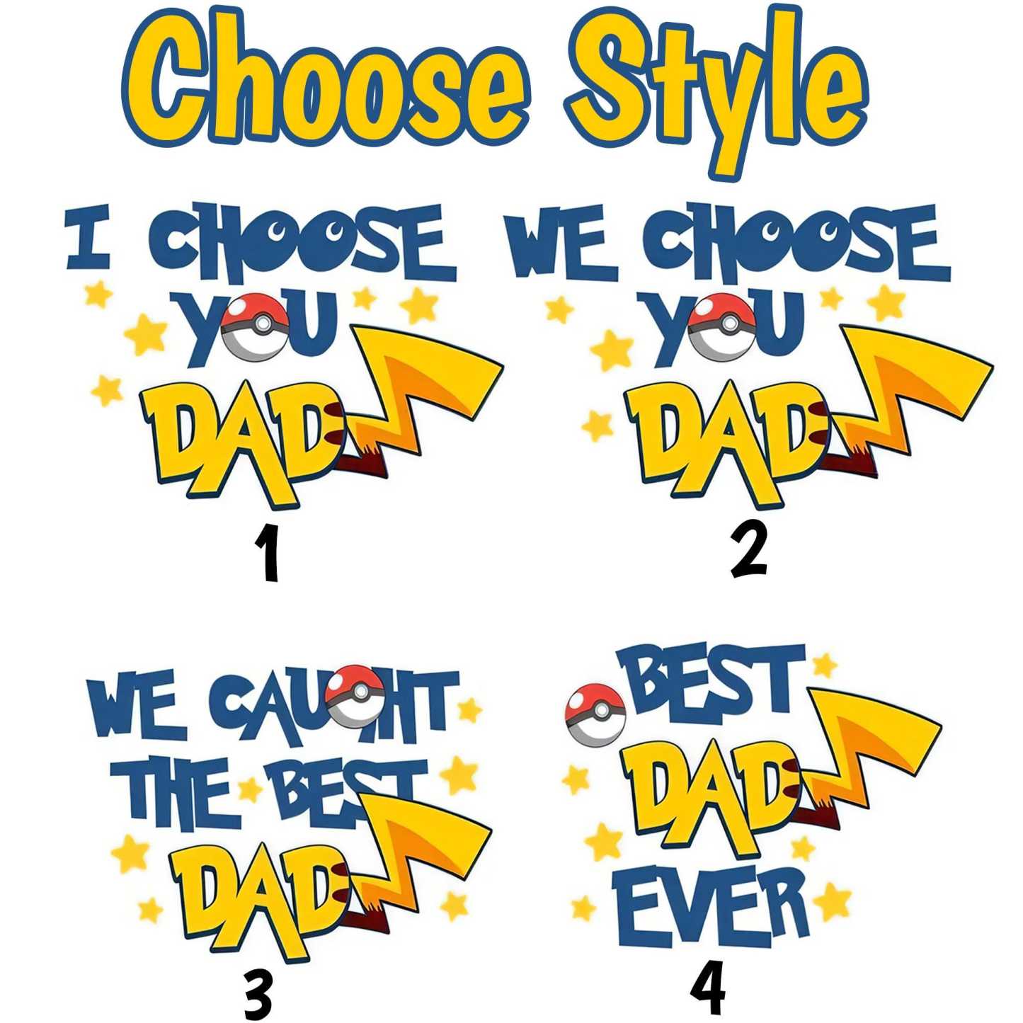 Personalized We Choose You Dad Wooden Sign, Dad Father’s Day Gift, Custom Cartoon Monster Family Name Plaque, Wood Desk Decor - MyJigsawPuzzleAu