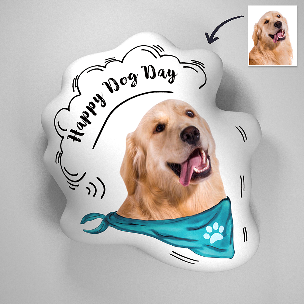 Custom Pet Photo Pillow Custom Pet Face Pillow,