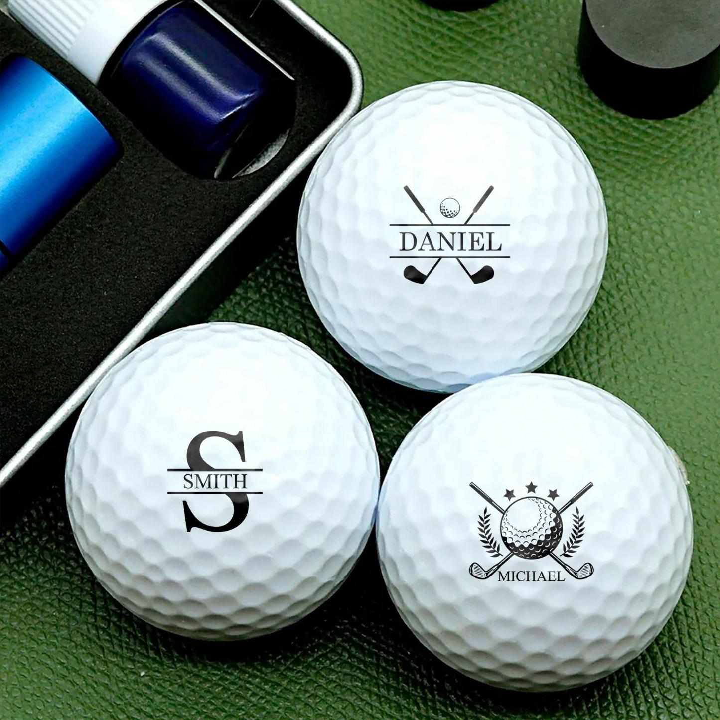 Personalized Plastic Golf Ball Stamp for Golfers – Custom Logo Marker, Unique Gift for Avid Players - MyJigsawPuzzleAu