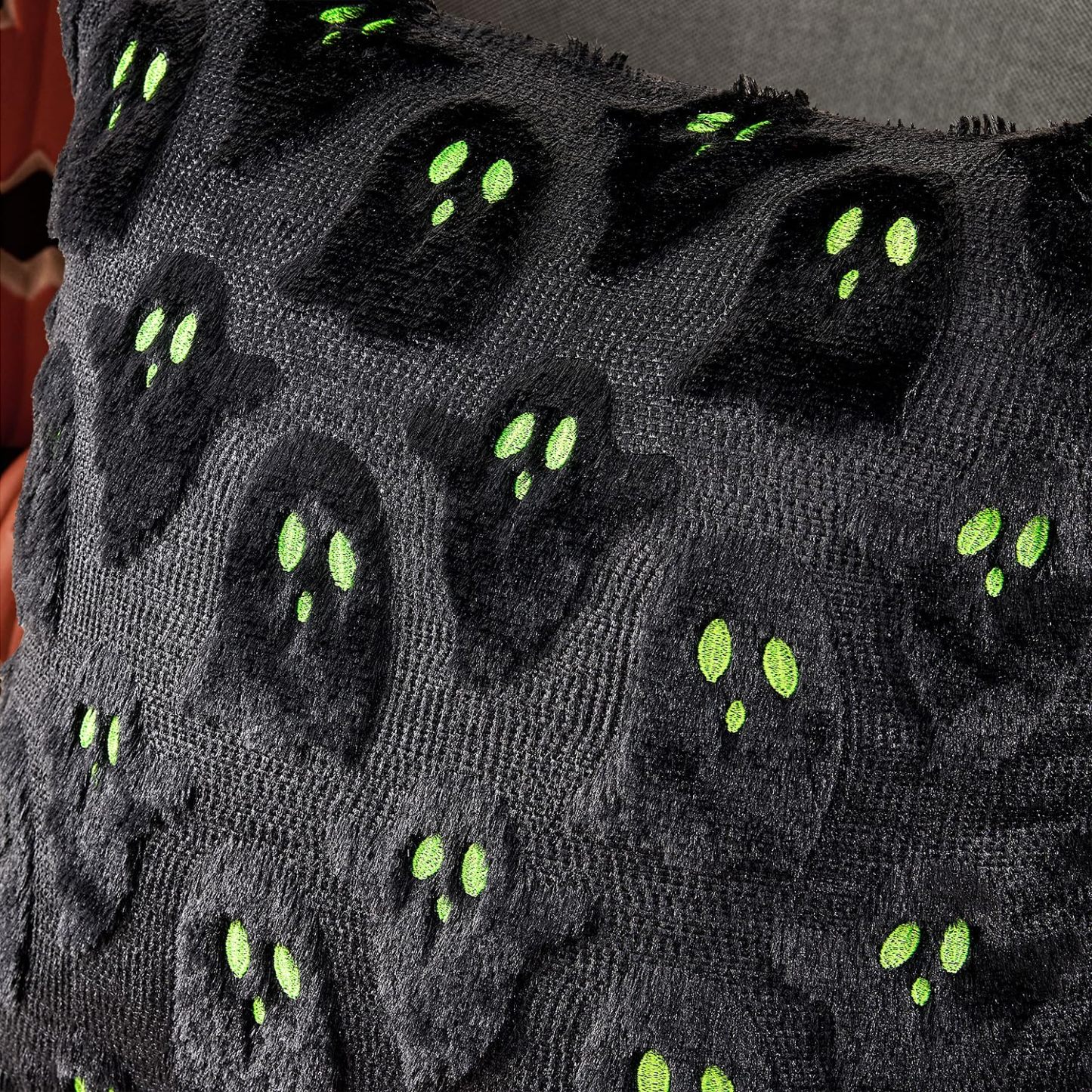 Halloween Pillow Covers Cute Ghost Decor Set of 2 18x18 - MyJigsawPuzzleAu