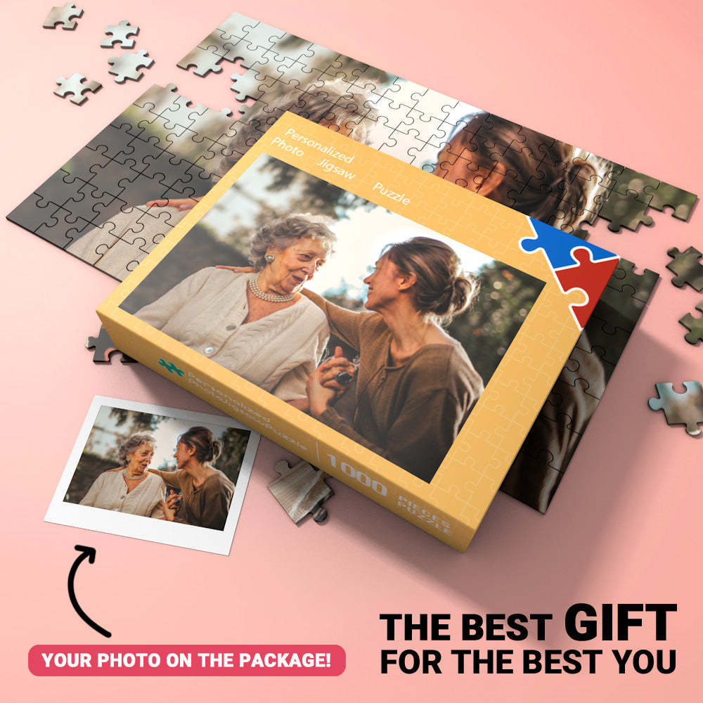 Custom Puzzle From Photo Best Stay-at-home Gifts For Family