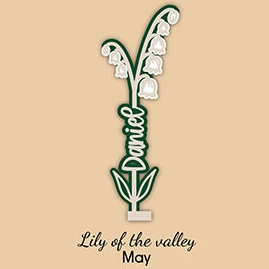 Personalised Colorful Birthday Flowers Customized Name Home Decoration Mother's Day Gift for Mum - MyJigsawPuzzleAu