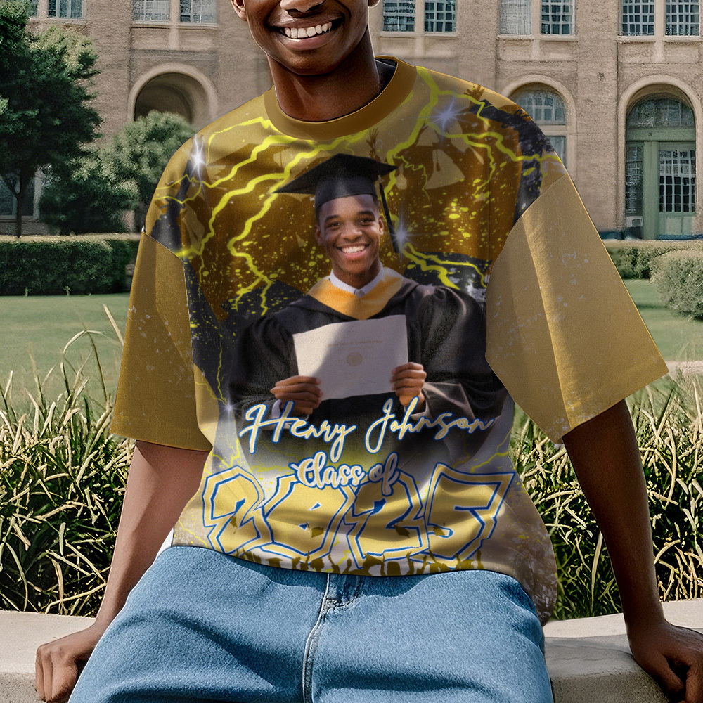 Custom 3D Graduation Shirt Personalized with Name & Year Gift for Her - MyJigsawPuzzleAu