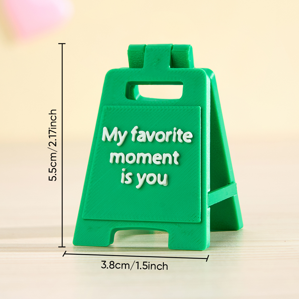Personalized Girlfriend A Little Sign To Say I Love You Mini Love Sign Custom Multiple Colors 3D Printed A-frame Sign Valentine's Day Gift for Her