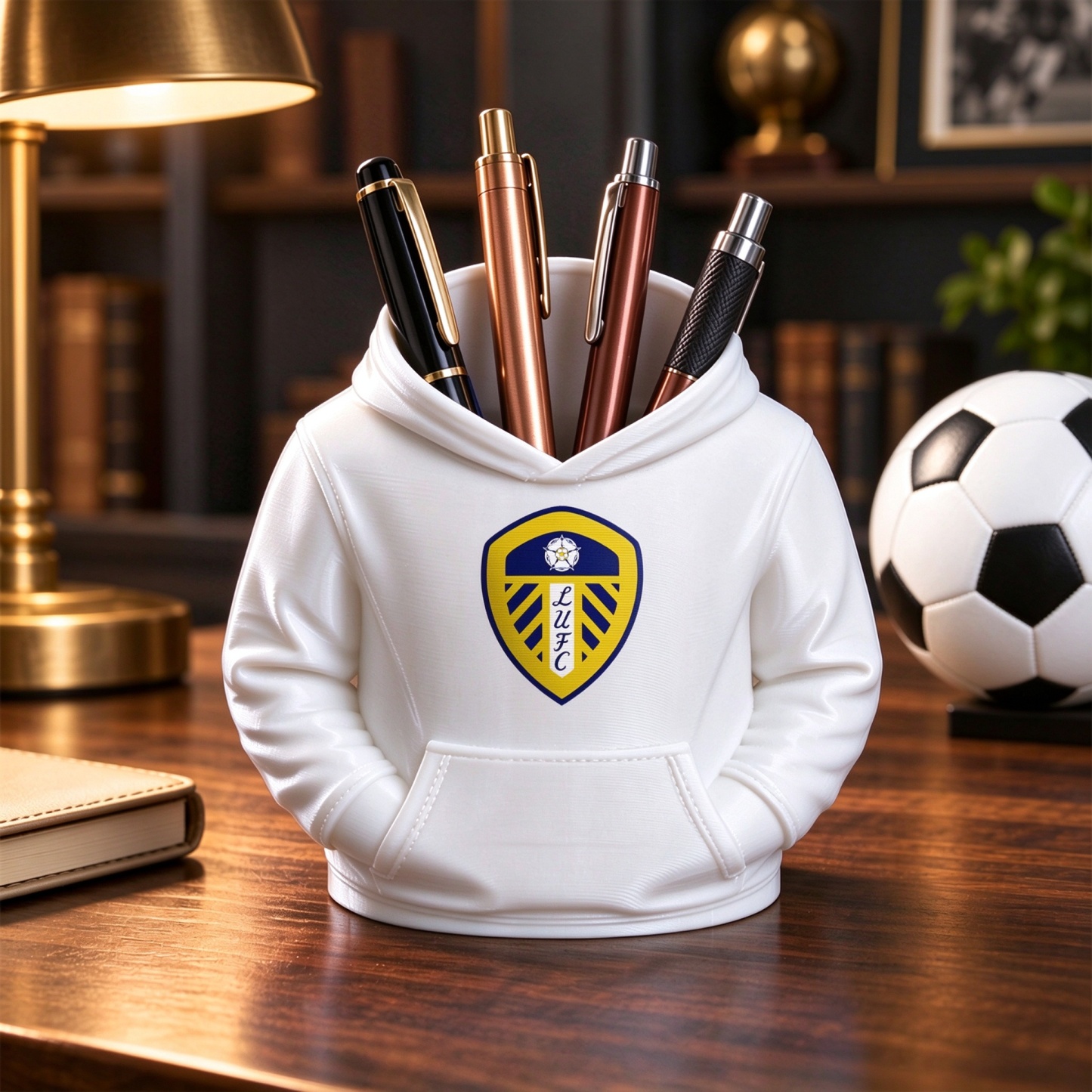 UK Football Hoodie Pen Holder 3D Printed Desk Organizer Soccer Fan Gift - MyJigsawPuzzleAu