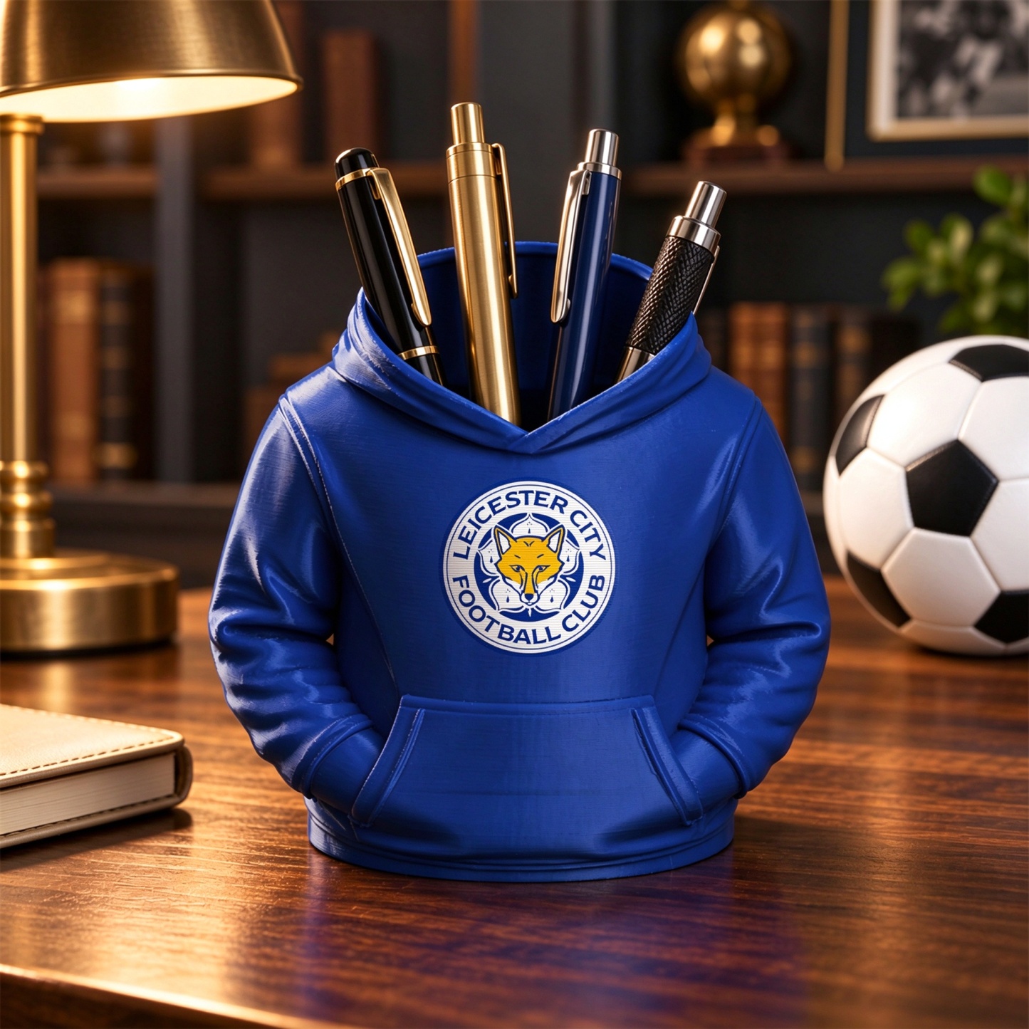 UK Football Hoodie Pen Holder 3D Printed Desk Organizer Soccer Fan Gift - MyJigsawPuzzleAu