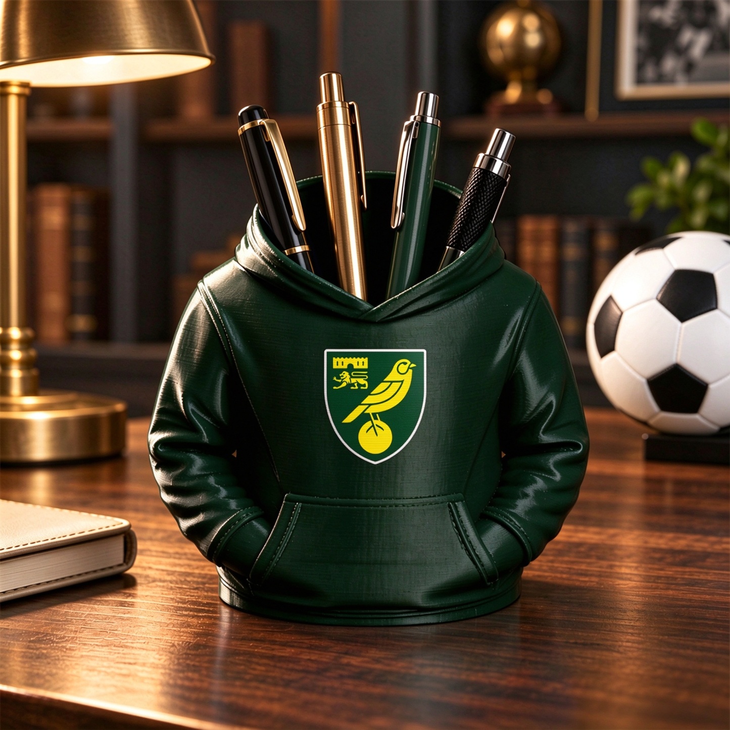 UK Football Hoodie Pen Holder 3D Printed Desk Organizer Soccer Fan Gift - MyJigsawPuzzleAu