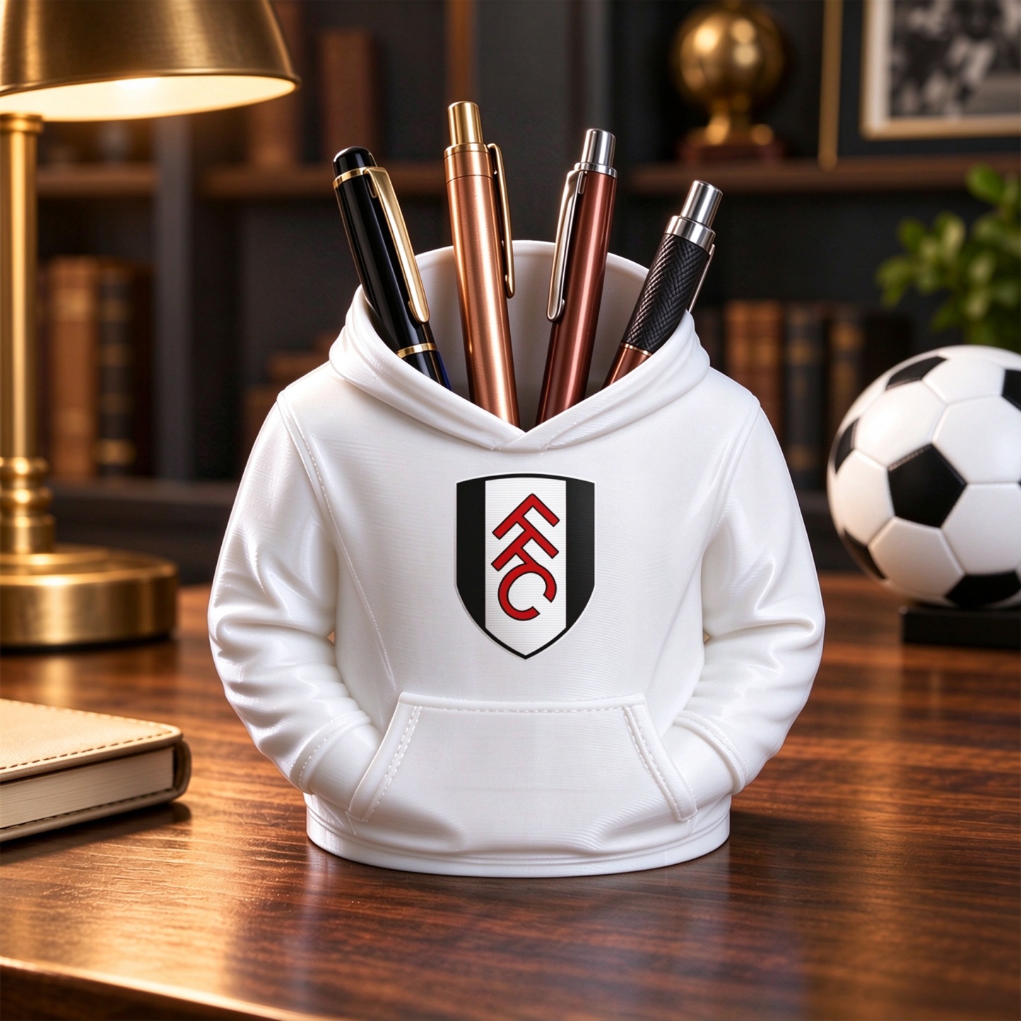 UK Football Hoodie Pen Holder 3D Printed Desk Organizer Soccer Fan Gift - MyJigsawPuzzleAu