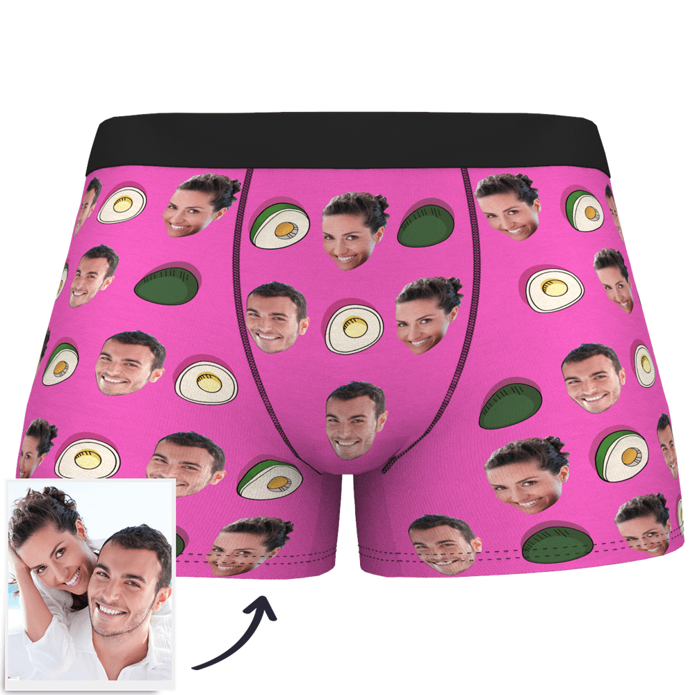 Valentine's Gifts Couple Men's Custom Flamingo