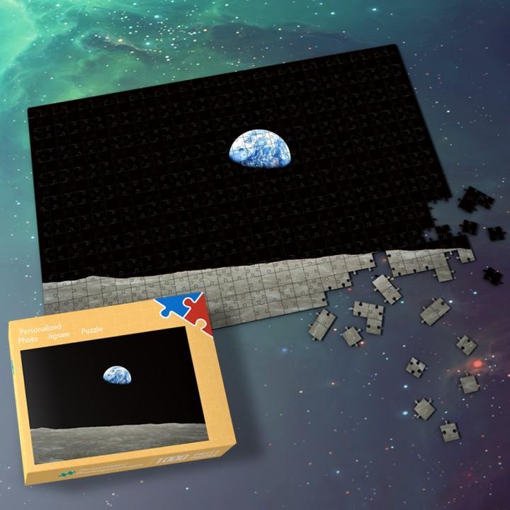 Space Jigsaw Puzzle Universe 1000 Pieces Universe Puzzle Stay-at-home For Family - Apollo 8 Earthrise