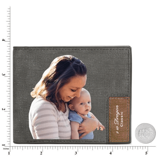 Custom Photo Wallet Handsome Dad Color Printing Wallet