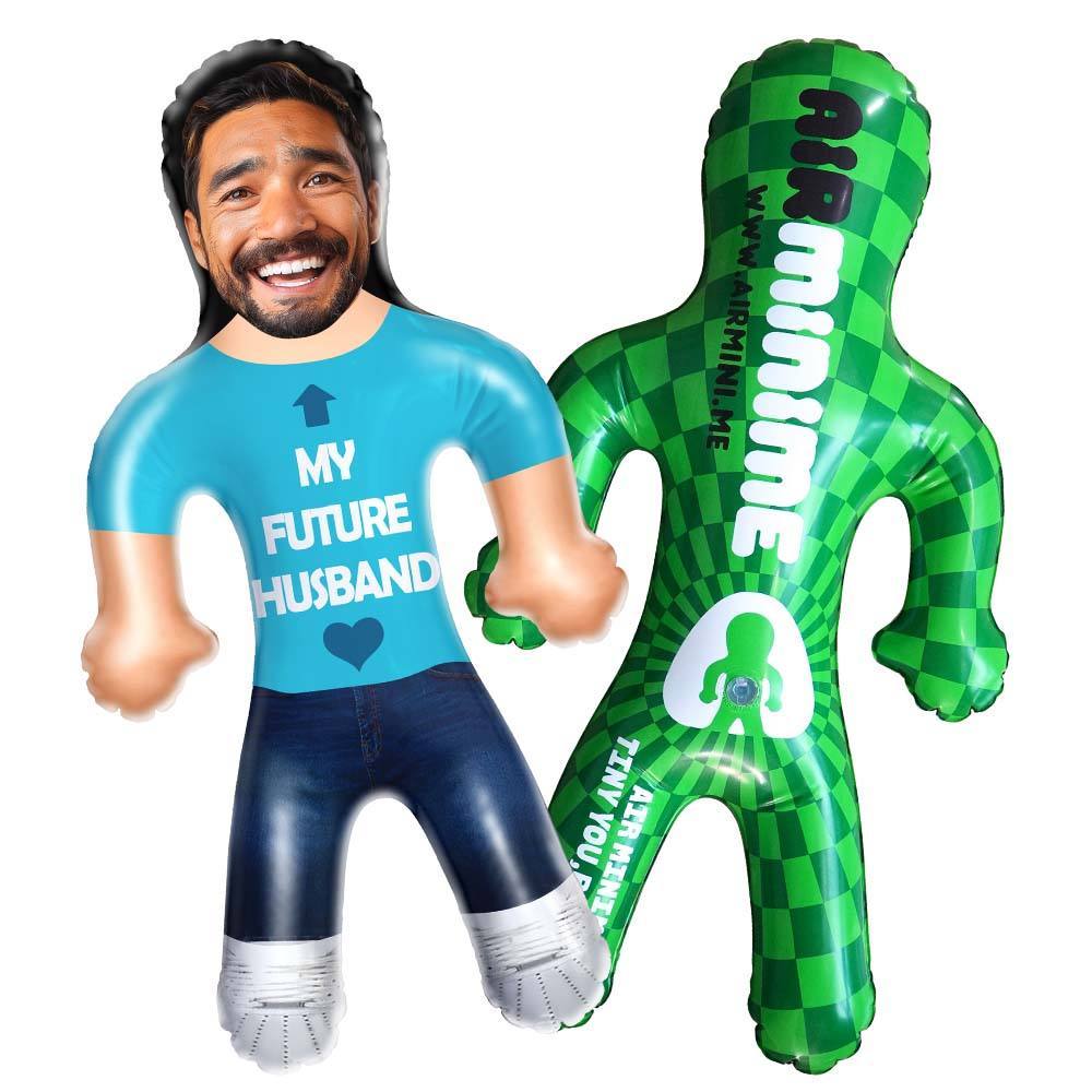 Personalized Blow Up Doll - My Future Husband Funny Inflatable Man Printed Face - MyJigsawPuzzleAu