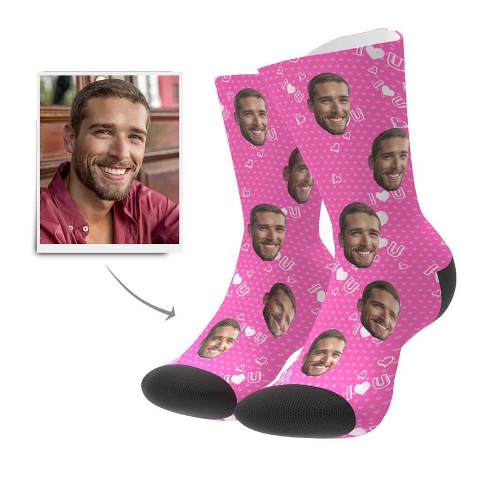 Custom Love Socks - MyJigsawPuzzleAu