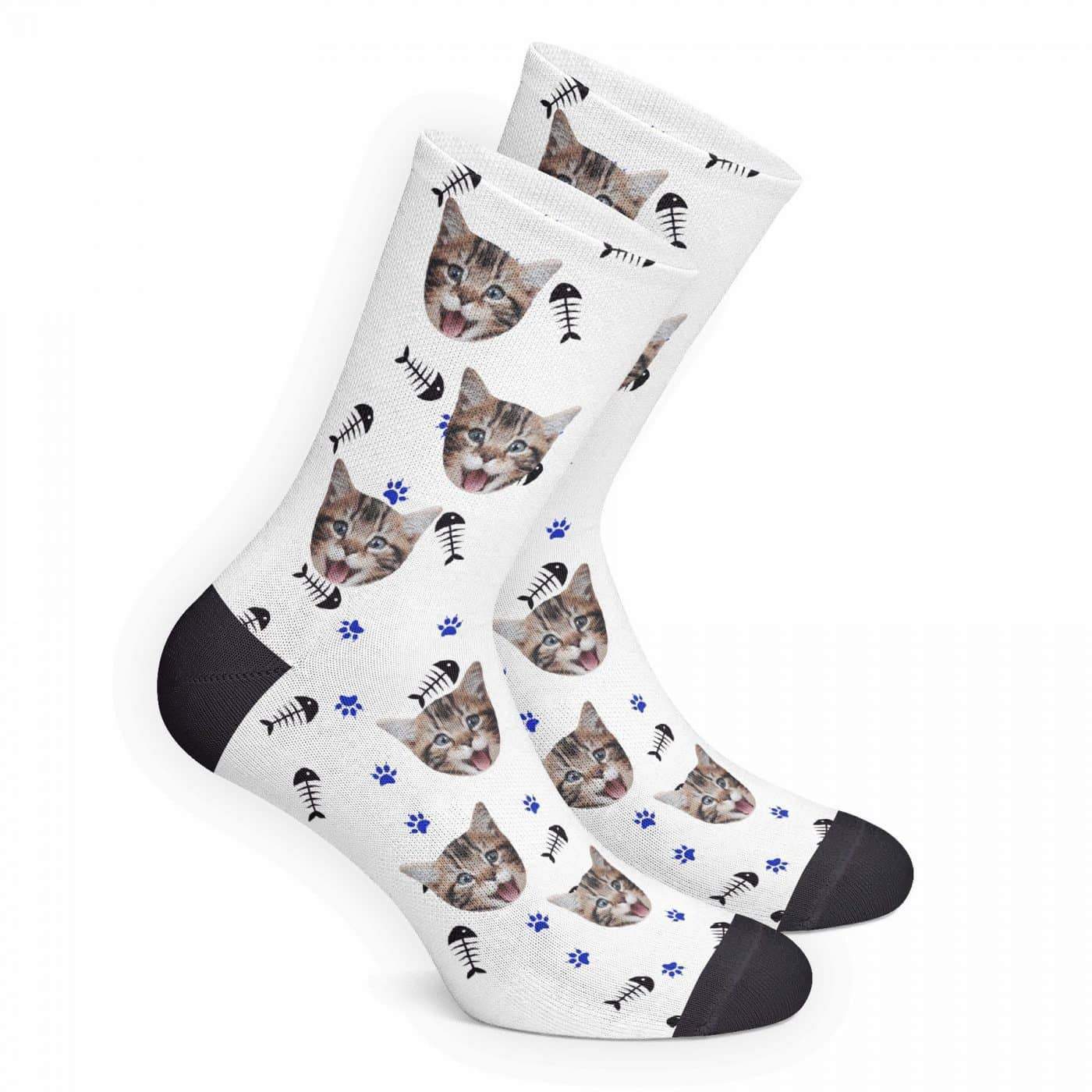 Custom Cat Socks - MyJigsawPuzzleAu