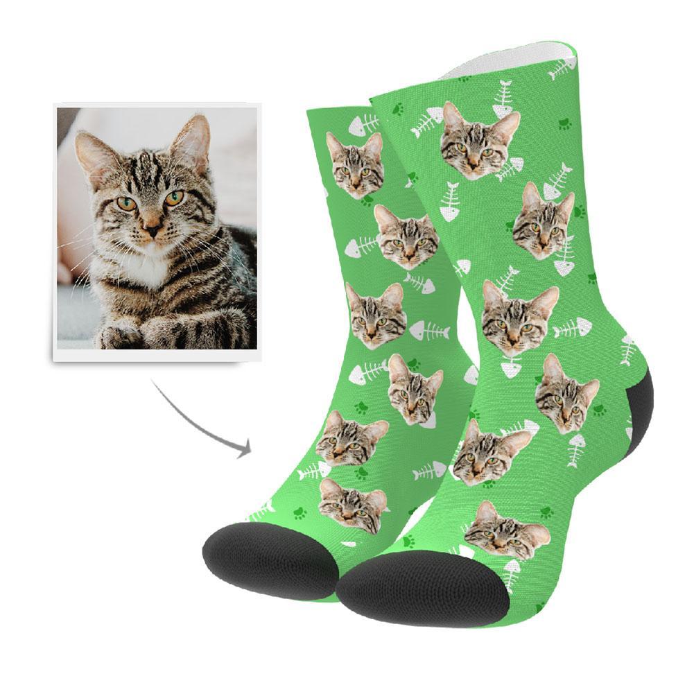 Custom Cat Socks - MyJigsawPuzzleAu