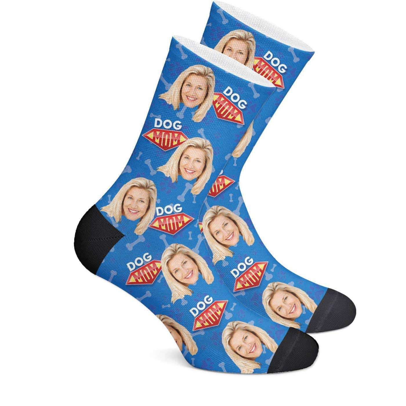 Custom Dog Mom Socks - MyJigsawPuzzleAu