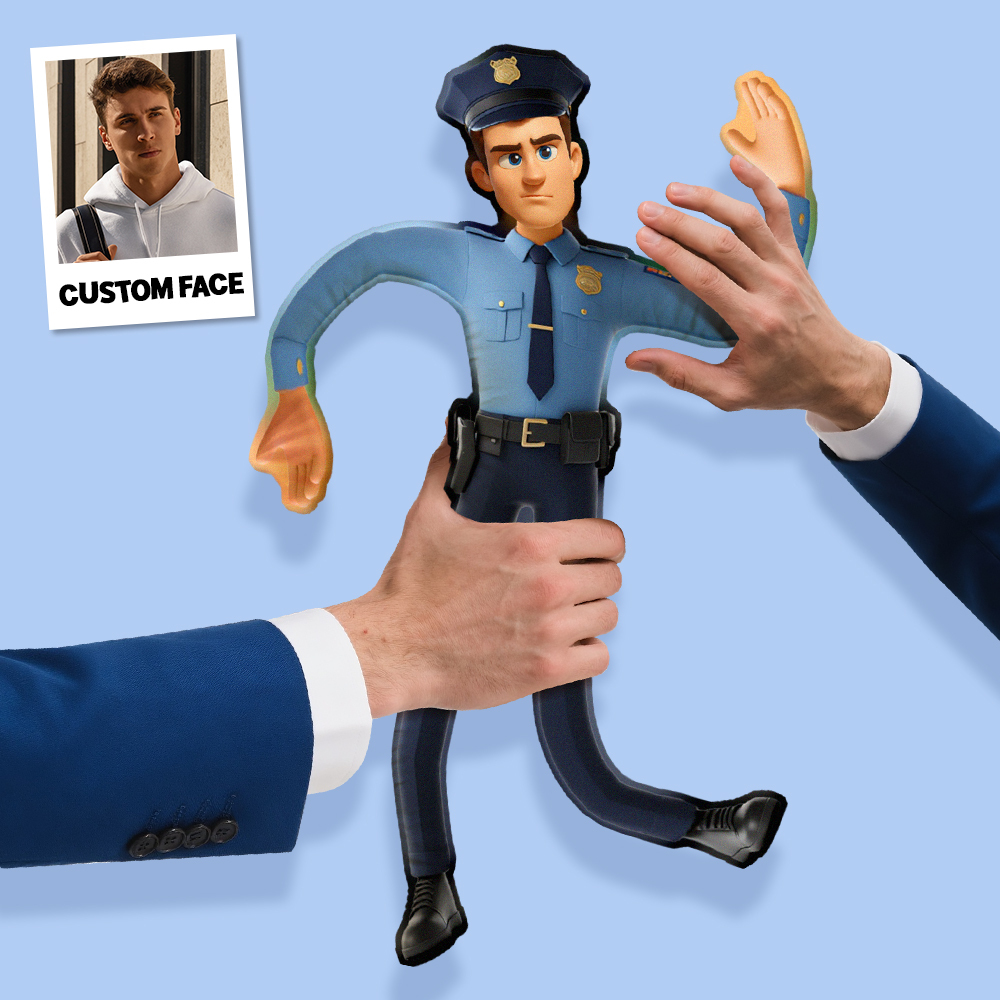 Custom Cartoon Face Twistable Doll Personalized Doll Keychain Custom Head-Only Mini Me Hilarious Character - MyJigsawPuzzleAu