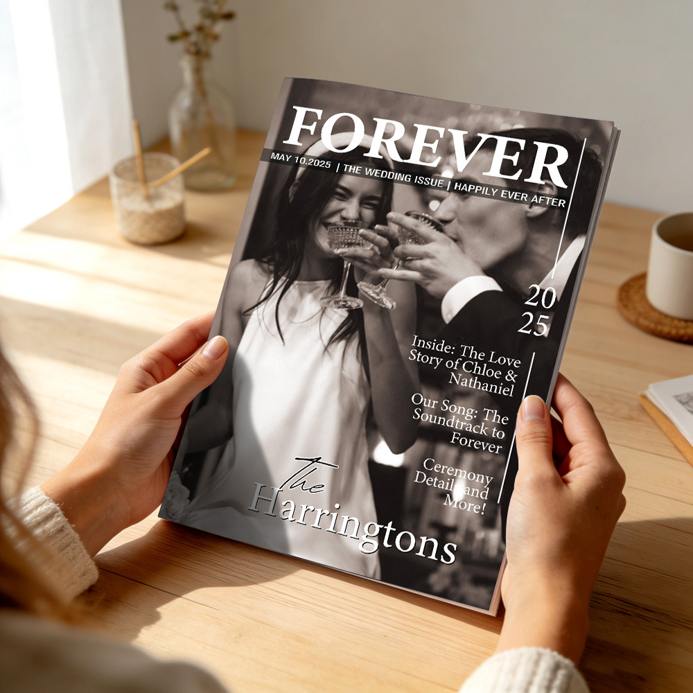 Personalised Magazine for Married Couples on Wedding Anniversary