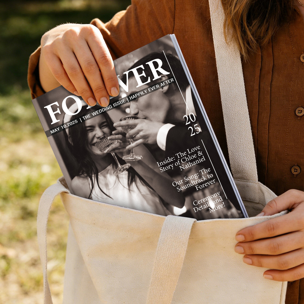 Personalised Magazine for Married Couples on Wedding Anniversary