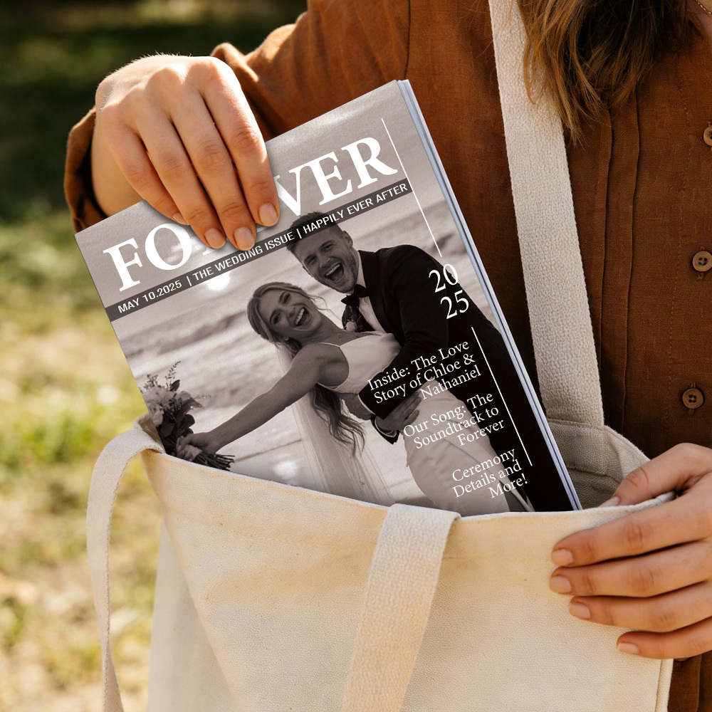 Personalised Magazine for Married Couples on Wedding Anniversary