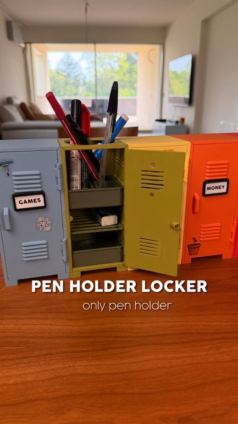 Photo Locker Personalied 3D-printed American Locker with Photo Frame & Label Tag for Couples - MyJigsawPuzzleAu