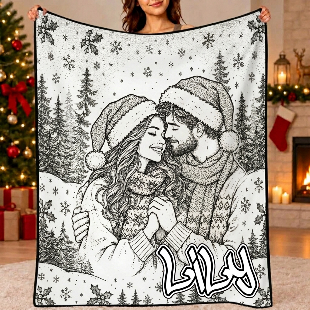 DIY Drawing Blanket (Optional 24-Color Marker Set) Create Your Art Blanket Washable Keepsake Blanket for Kids & Adults - MyJigsawPuzzleAu