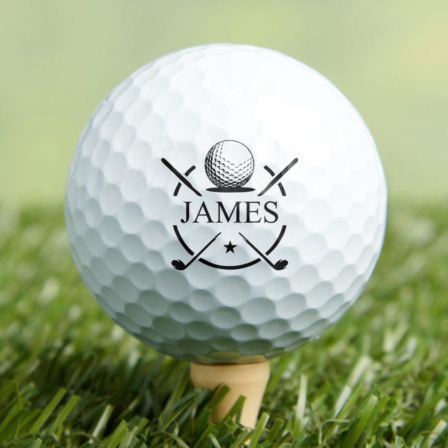 Personalized Plastic Golf Ball Stamp for Golfers – Custom Logo Marker, Unique Gift for Avid Players - MyJigsawPuzzleAu