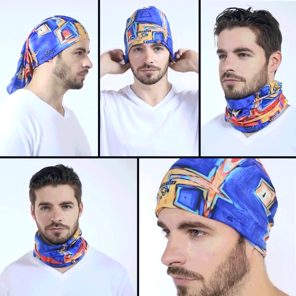 Tube Bandanas Headscarf Microfiber Bandana Headband Sports Headwear