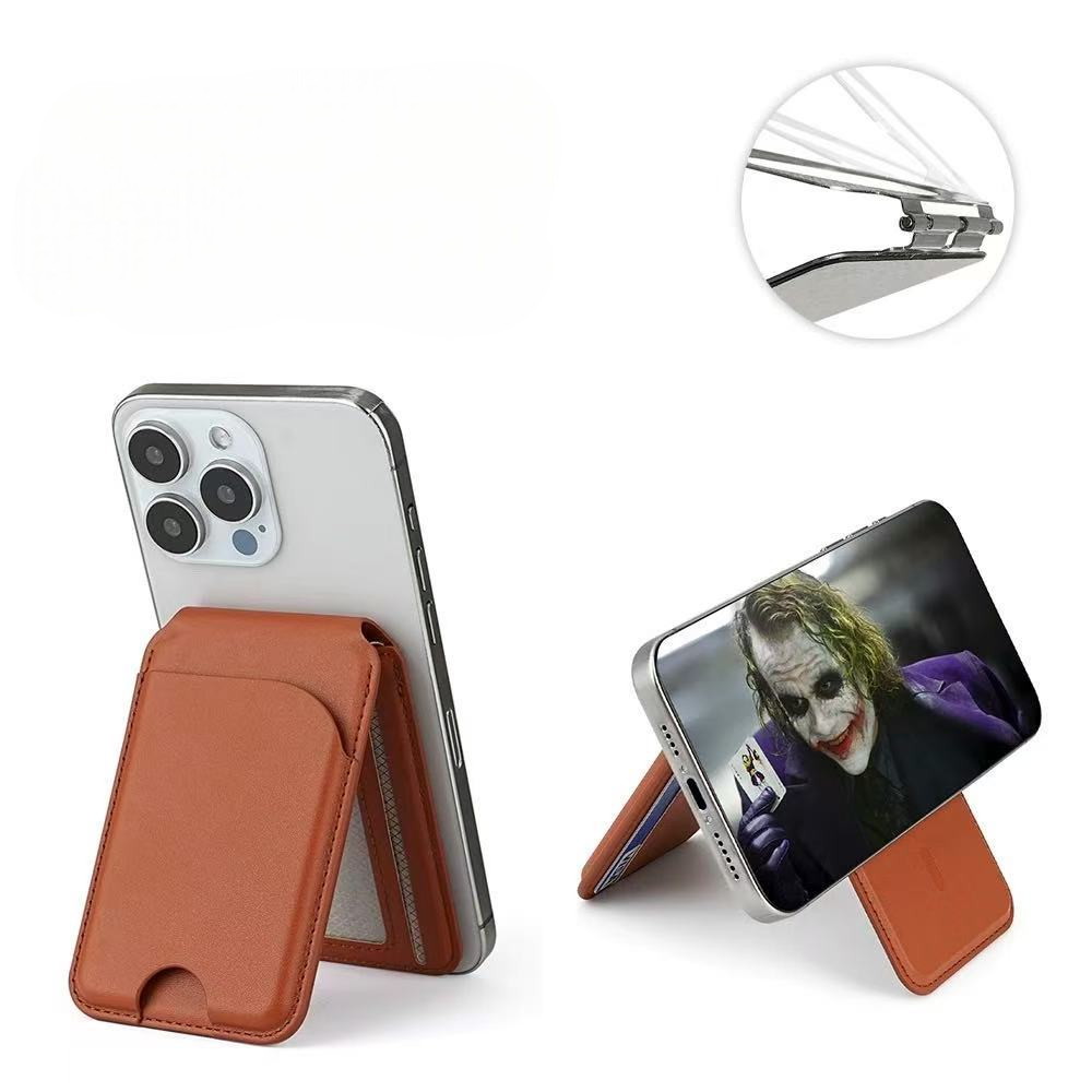 New Rotating Magnetic Wallet Stand – Multi-Card Holder with Secure Snap-On Design - MyJigsawPuzzleAu