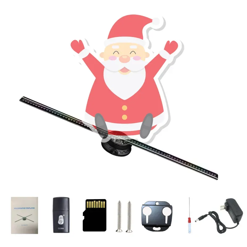 Hologram Led Fan 3d Holographic Fan Screen Hd Version Naked Eye 3d Home Decor - MyJigsawPuzzleAu