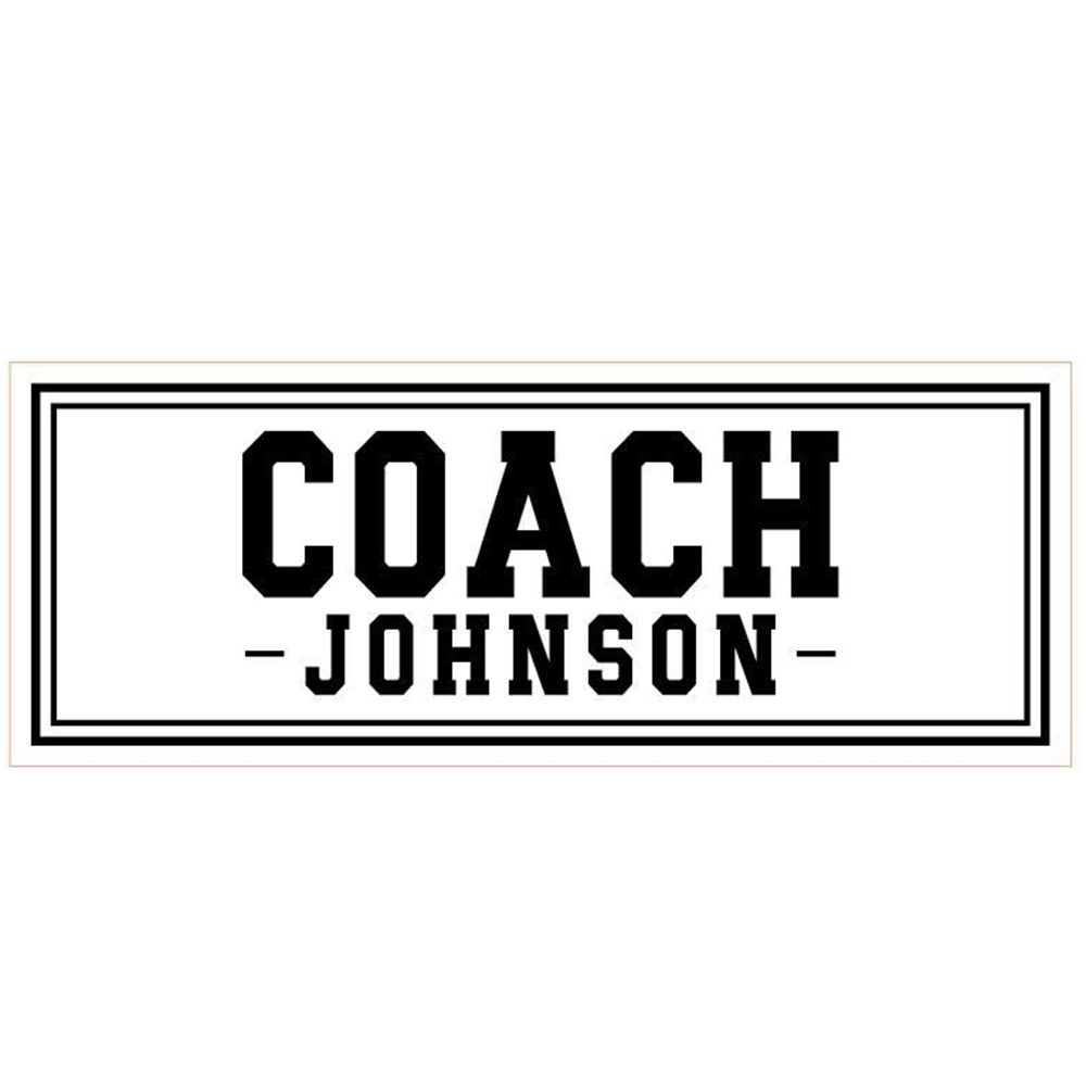 Custom Coach Hat Classic 112 Style Trucker Cap for Sports Coaches Personalized Coach Gift with Sports Icon - MyJigsawPuzzleAu