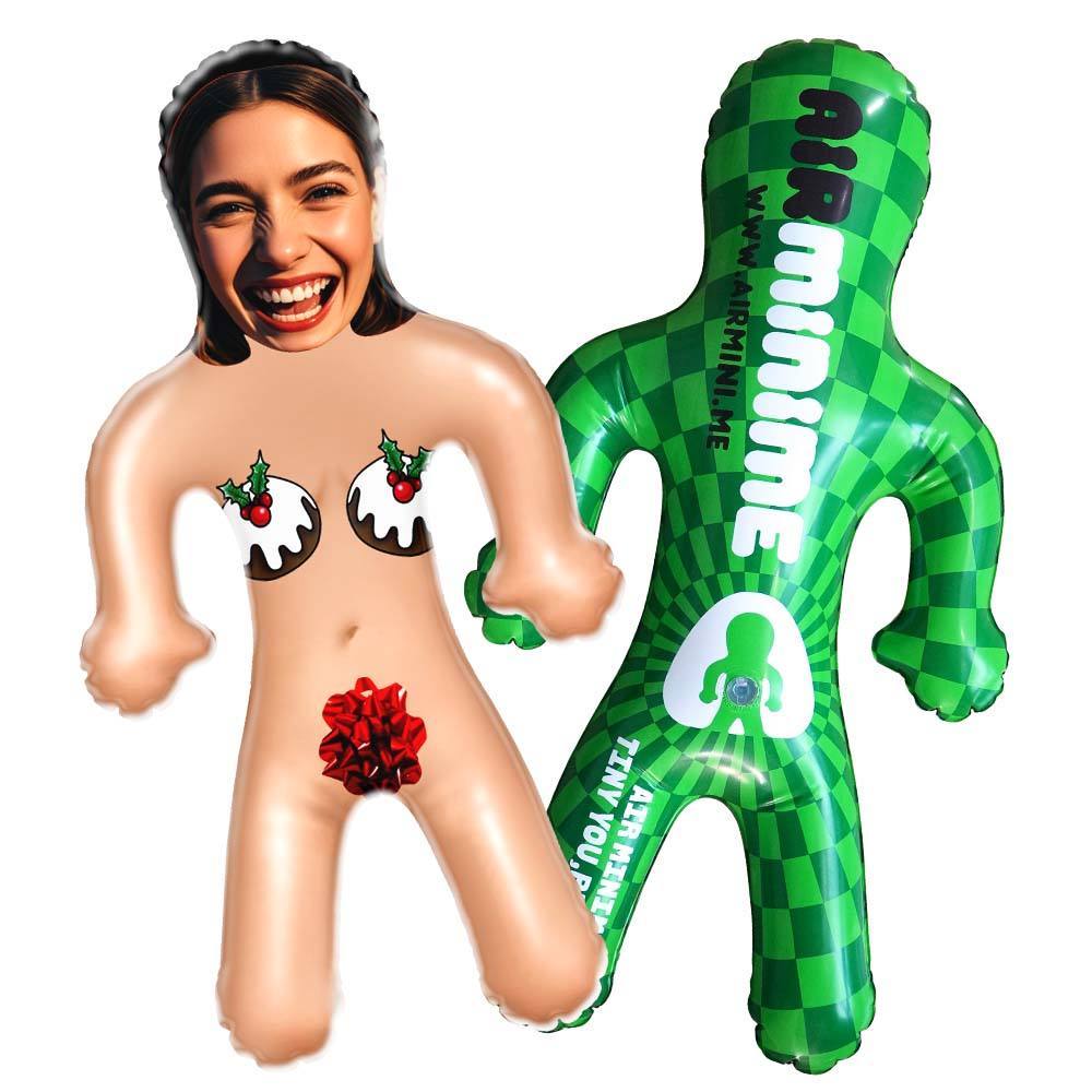 Custom Face Blow Up Doll Sexy Christmas Women Air Minime Doll Funny Inflatable Christmas Gift - MyJigsawPuzzleAu