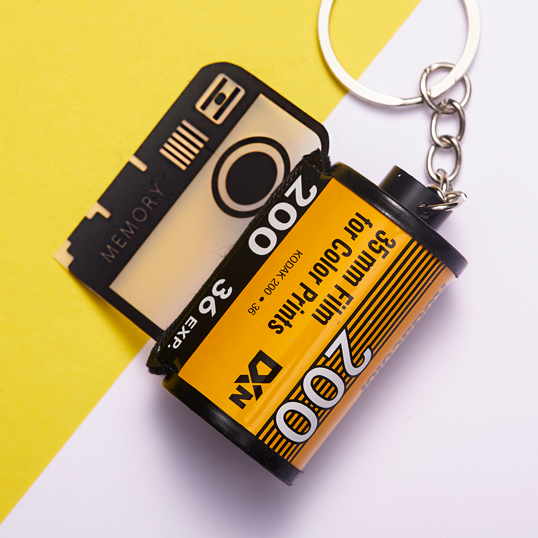 Custom Colorful Camera Roll Keyring - Graduation Momery Gift For Student - MyJigsawPuzzleAu