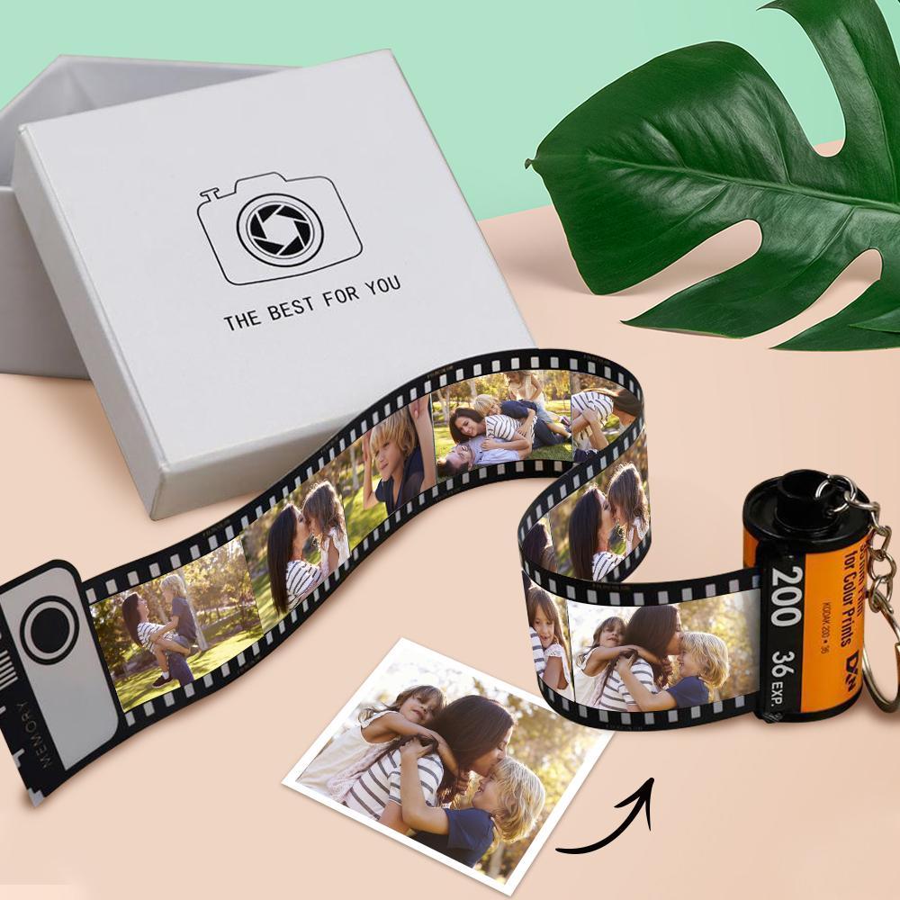 Graduation Gift Custom Colorful Camera Roll Keyring - MyJigsawPuzzleAu